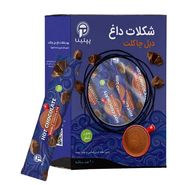 شکلات داغ بدون شکر دبل چاکلت